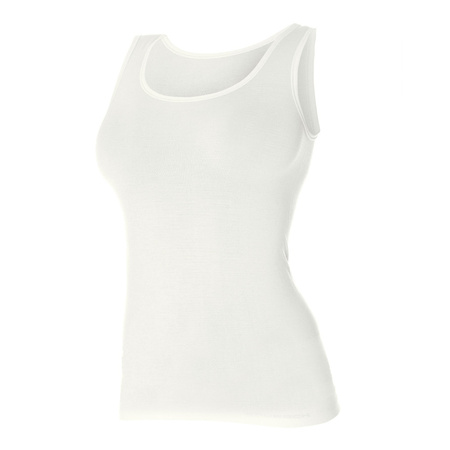 Koszulka damska bez rękawów BRUBECK COMFORT WOOL Bielizna termoaktywna WEŁNA MERINO