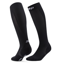 Damskie długie skarpety kompresyjne sportowe CEP 5.0 Core Run Podkolanówki