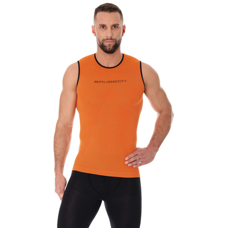 Koszulka męska Bezrękawnik Brubeck 3D Run PRO Termoaktywny