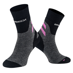 Skarpety damskie Brubeck Trekking Merino z wełny merynosa termoaktywne