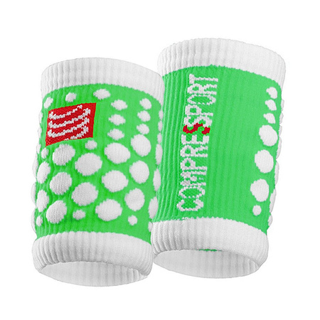 Frotki na nadgarstek COMPRESSPORT Sweat Band 3D.DOT FLUO 2 sztuki