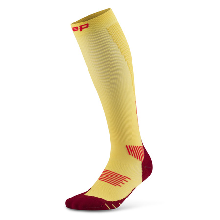 Męskie długie skarpety kompresyjne sportowe CEP 5.0 Core Run Podkolanówki