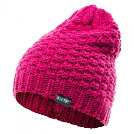 Damska czapka zimowa LADY KLUANE HI-TEC Fuksja