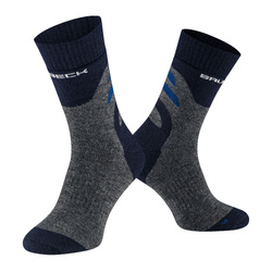 Skarpety męskie Brubeck Trekking Merino z wełny merynosa termoaktywne