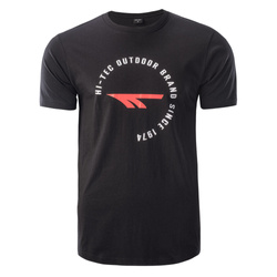 Męska Koszulka z krótkim rękawem  Hi-Tec OLEN Bawełniana