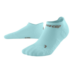 Damskie skarpetki kompresyjne CEP Ultralight No Show v3 Stopki białe - do zrobienia