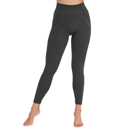 Legginsy damskie Brubeck CASUAL z wysokim stanem Spodnie termoaktywne