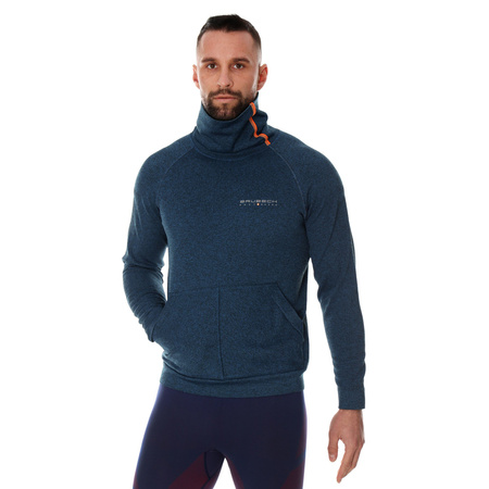 Bluza męska półgolf Brubeck FUSION Termoaktywna z kominem OUTDOOR