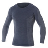 Koszulka męska z długim rękawem BRUBECK COMFORT WOOL Bielizna termoaktywna WEŁNA MERINO