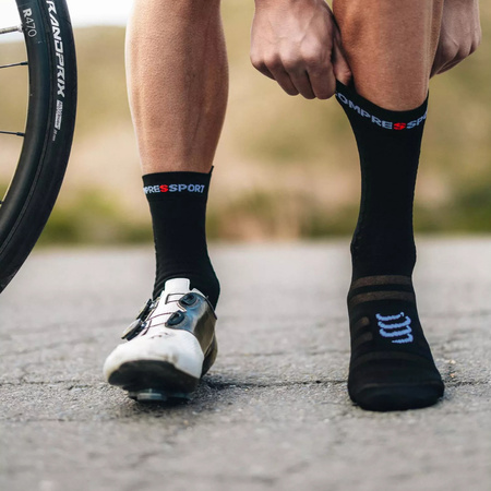 Skarpety rowerowe COMPRESSPORT PRO RACING SOCKS BIKE V4.0 Ultralight