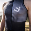 Koszulka bez rękawów kompresyjna do biegania COMPRESSPORT Trail Postural Tank Top