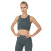 Damski Crop Top Brubeck GYM FITNESS treningowy termoaktywny 