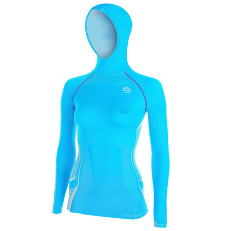 Bluza damska z kapturem Brubeck FITNESS Termoaktywna