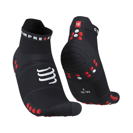 Skarpety do biegania COMPRESSPORT PRO RACING SOCKS RUN LOW V4.0 Niskie za kostkę