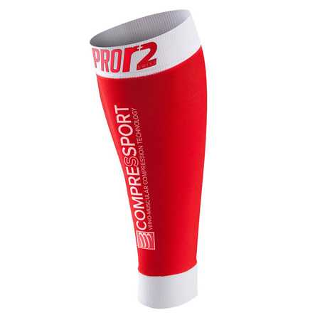 Opaski kompresyjne na łydki COMPRESSPORT PRO R2 SWISS (Race & Recovery) Nogawki