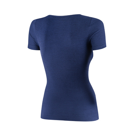 Koszulka damska z krótkim rękawem BRUBECK COMFORT MERINO Bielizna termoaktywna Wełna Merynosa
