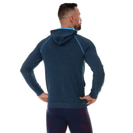 Bluza męska Brubeck FUSION Termoaktywna rozpinana z kapturem OUTDOOR
