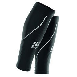 Damskie opaski kompresyjne łydki CEP 2.0 nogawki czarne