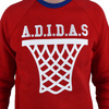 Męska bluza Adidas Originals BBall ST Crew sportowa