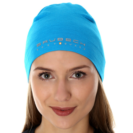 Czapka wełniana Brubeck Extreme Wool UNISEX Wełna Merino Termoaktywna