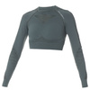 Damski top Brubeck GYM z długim rękawem Rashguard treningowy