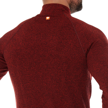 Bluza męska Brubeck FUSION Termoaktywna rozpinana ze stójką OUTDOOR