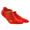 Damskie skarpetki kompresyjne CEP Dynamic+ Ultralight Stopki czerwone