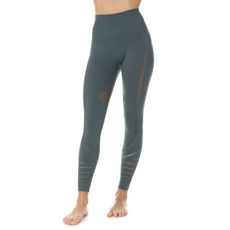 Legginsy damskie treningowe GYM Brubeck FITNESS termoaktywne