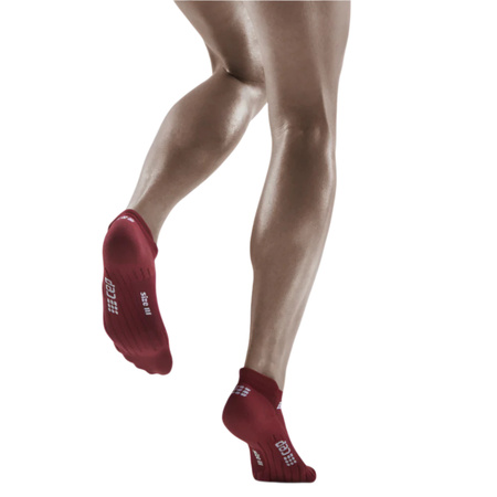 Damskie skarpetki kompresyjne CEP The Run No-Show 4.0 Stopki do biegania