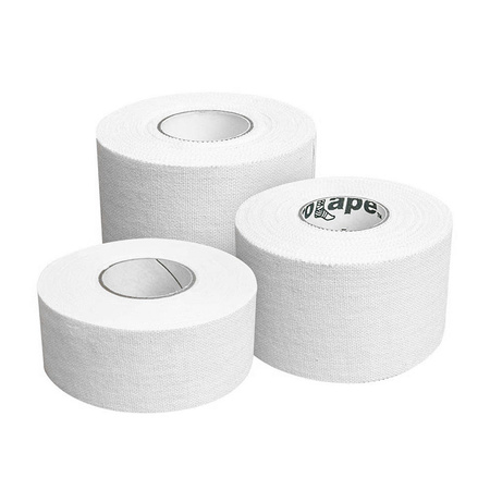 Mueller Euroape Sztywny taping sportowy taśma z ząbkowanym brzegiem Rolka 5cm x 10m