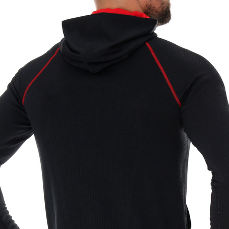 Bluza męska Brubeck FUSION Termoaktywna rozpinana z kapturem OUTDOOR