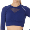 Damski top Brubeck GYM z długim rękawem Rashguard treningowy