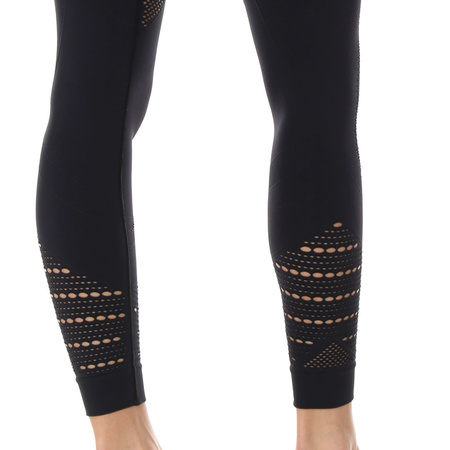 Legginsy damskie treningowe GYM Brubeck FITNESS termoaktywne