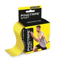 Pino Tape Pro Sport Taśma do kinesiotapingu dla sportowców Rolka 5cm x 5m żółta