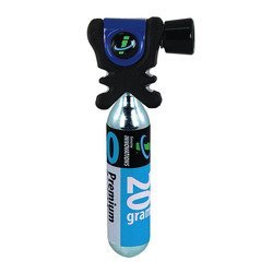 Pompka rowerowa CO2 Genuine Innovations AirChuck+ niebieska + Nabój 20 g