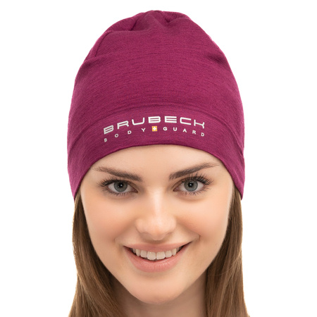 Czapka wełniana Brubeck Extreme Wool UNISEX Wełna Merino Termoaktywna