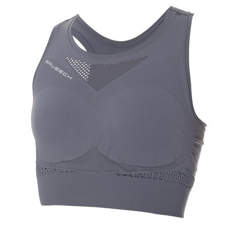 Damski Crop Top Brubeck GYM FITNESS treningowy termoaktywny 