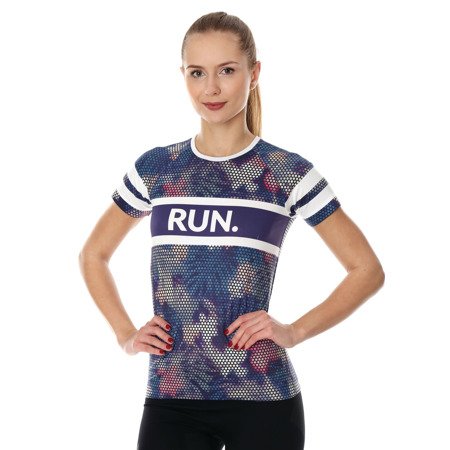 Koszulka damska do biegania BRUBECK Running Air Termoaktywna