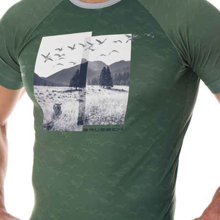 Koszulka męska termoaktywna BRUBECK CITY AIR T-shirt