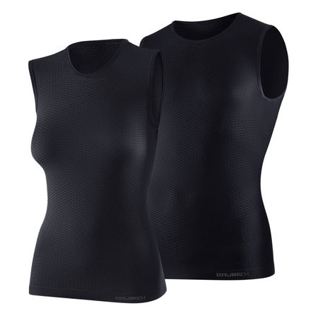Koszulka termoaktywna Brubeck base layer bezrękawnik unisex