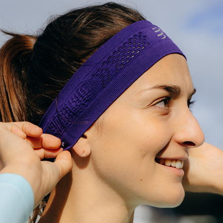 Opaska na głowę COMPRESSPORT Headband THIN On/Off