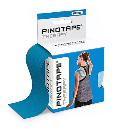 Pino Tape Pro Therapy Taśma do kinesiotapingu rolka 5cm x 5m niebieska