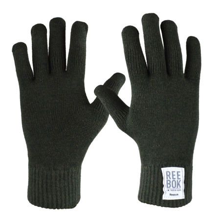 Rękawiczki zimowe Reebok ciepłe bawełniane na zimę
