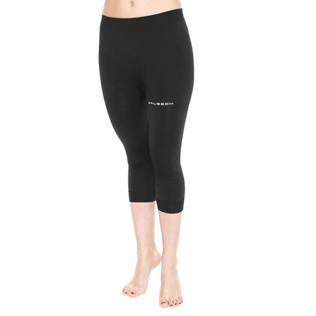 Spodnie damskie Brubeck RUNNING FORCE Legginsy 3/4 termoaktywne